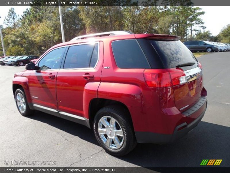 Crystal Red Tintcoat / Jet Black 2013 GMC Terrain SLT