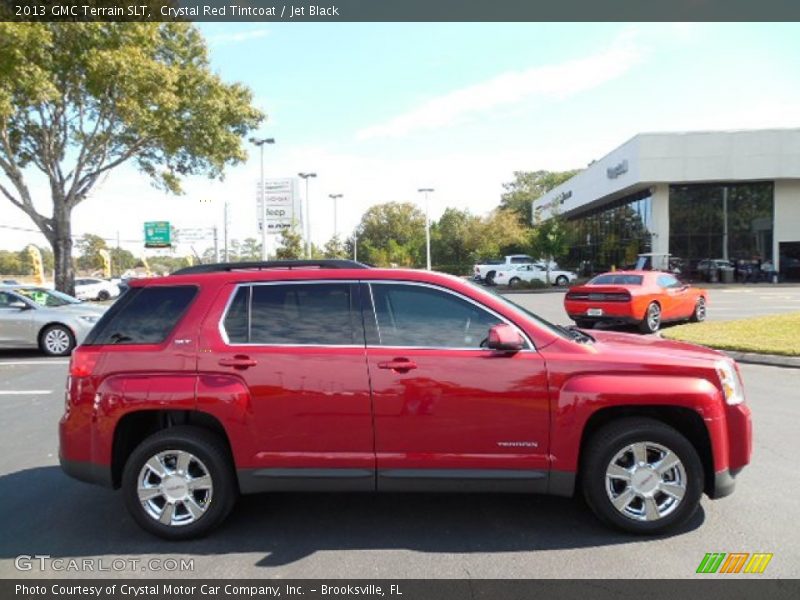 Crystal Red Tintcoat / Jet Black 2013 GMC Terrain SLT
