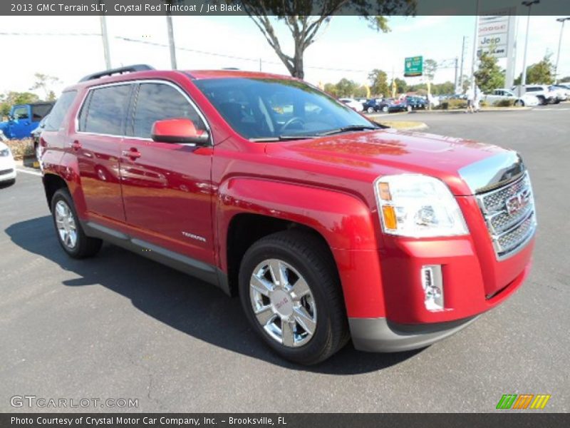 Crystal Red Tintcoat / Jet Black 2013 GMC Terrain SLT