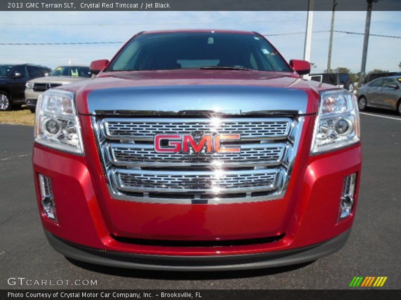 Crystal Red Tintcoat / Jet Black 2013 GMC Terrain SLT