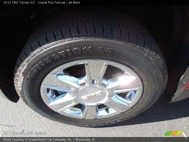 Crystal Red Tintcoat / Jet Black 2013 GMC Terrain SLT