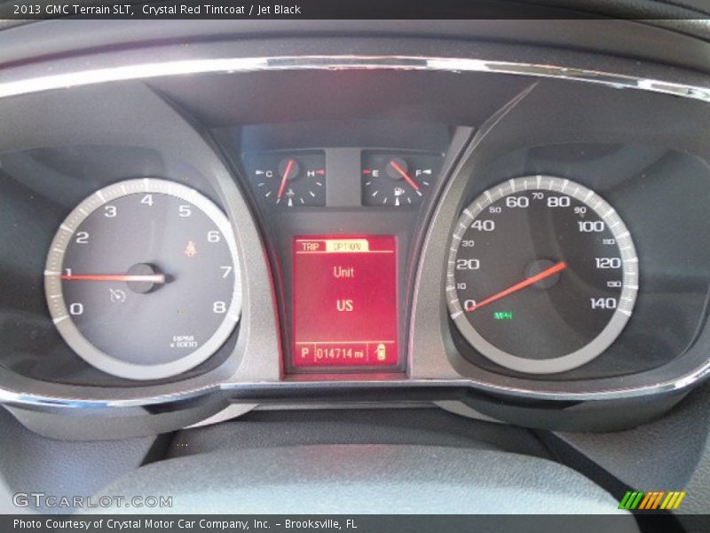 Crystal Red Tintcoat / Jet Black 2013 GMC Terrain SLT