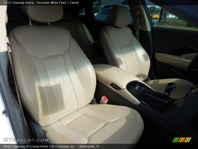 Porcelain White Pearl / Camel 2013 Hyundai Azera