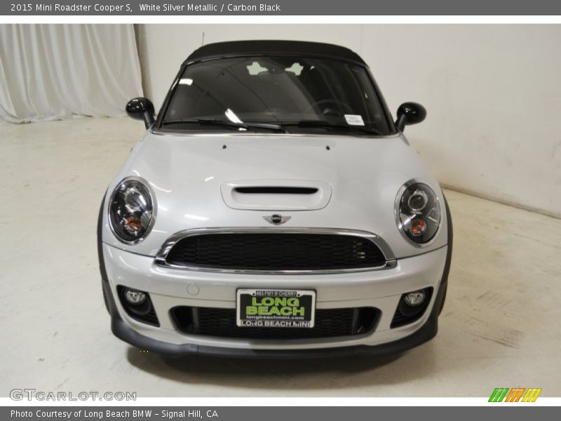 White Silver Metallic / Carbon Black 2015 Mini Roadster Cooper S
