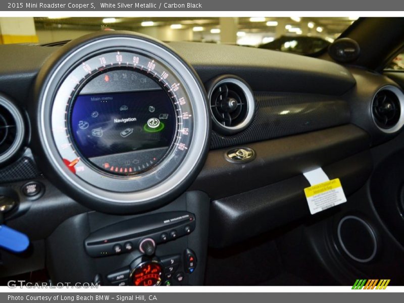 White Silver Metallic / Carbon Black 2015 Mini Roadster Cooper S