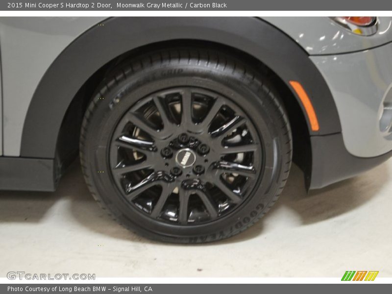 Moonwalk Gray Metallic / Carbon Black 2015 Mini Cooper S Hardtop 2 Door