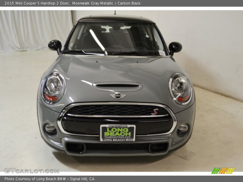 Moonwalk Gray Metallic / Carbon Black 2015 Mini Cooper S Hardtop 2 Door