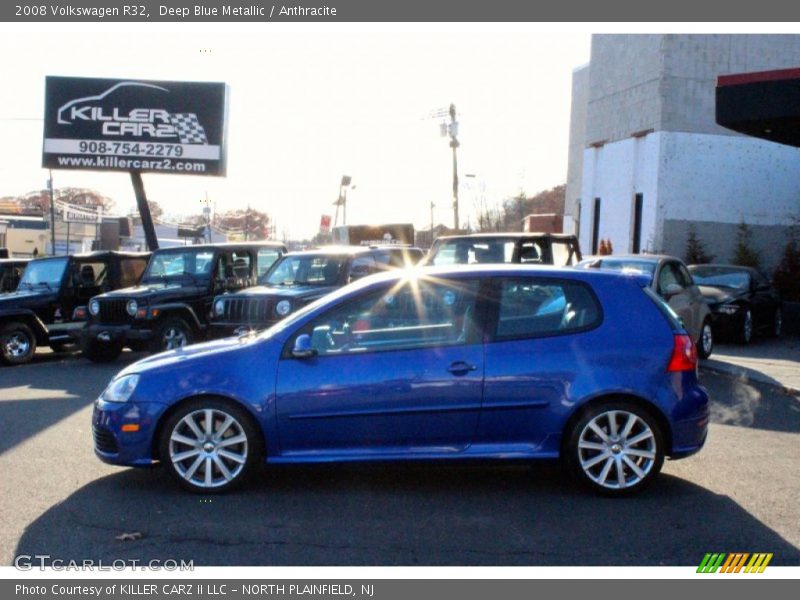 Deep Blue Metallic / Anthracite 2008 Volkswagen R32