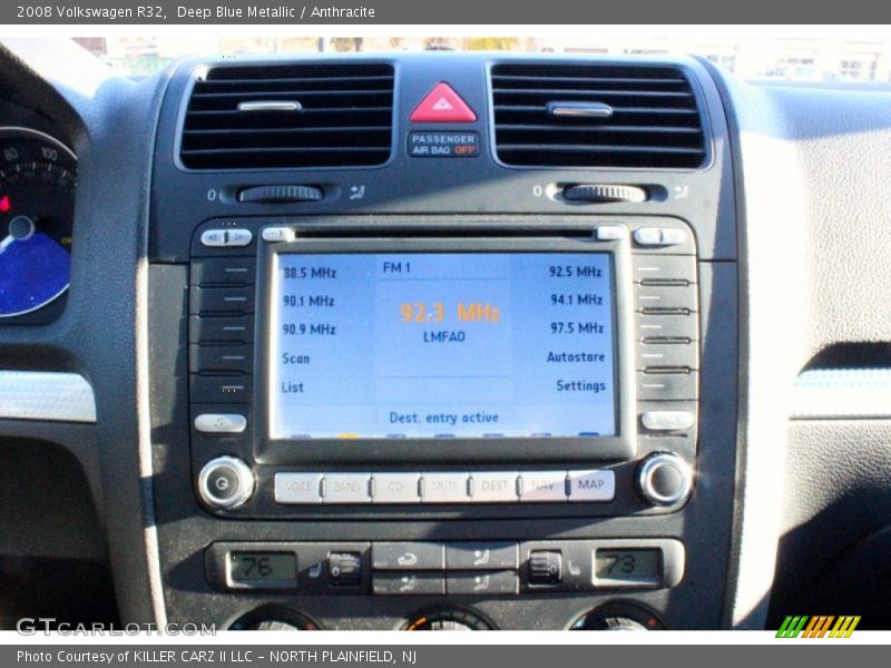Deep Blue Metallic / Anthracite 2008 Volkswagen R32