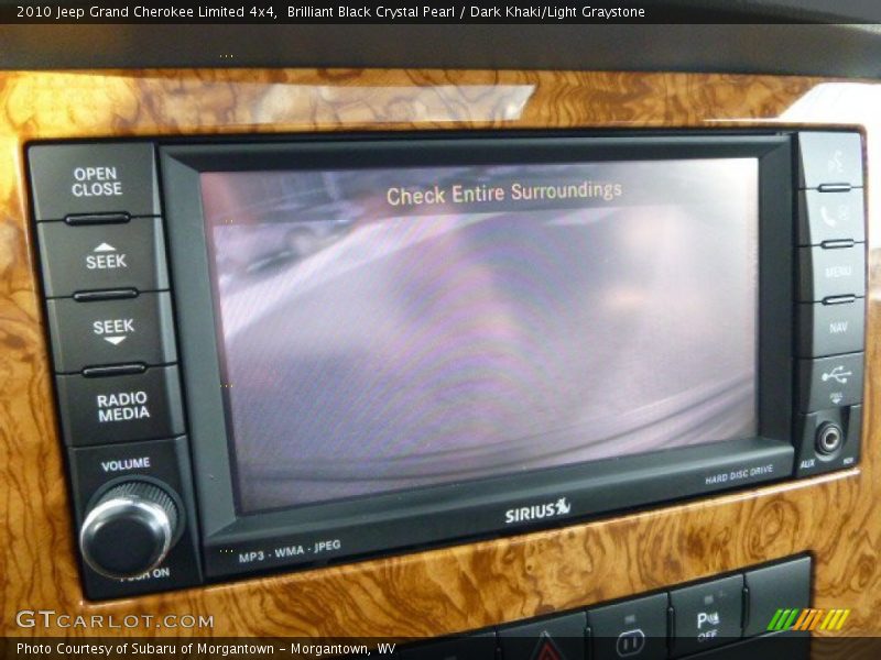 Brilliant Black Crystal Pearl / Dark Khaki/Light Graystone 2010 Jeep Grand Cherokee Limited 4x4
