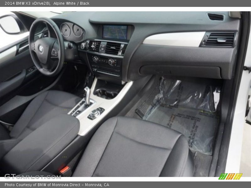 Alpine White / Black 2014 BMW X3 xDrive28i