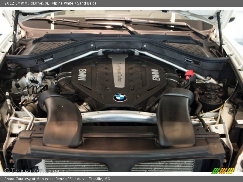 Alpine White / Sand Beige 2012 BMW X5 xDrive50i