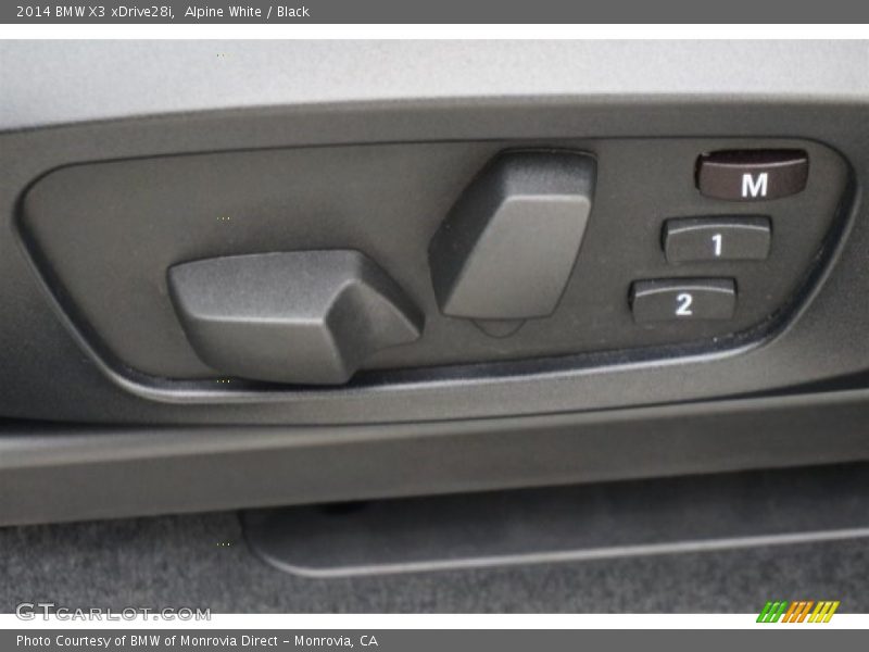 Alpine White / Black 2014 BMW X3 xDrive28i