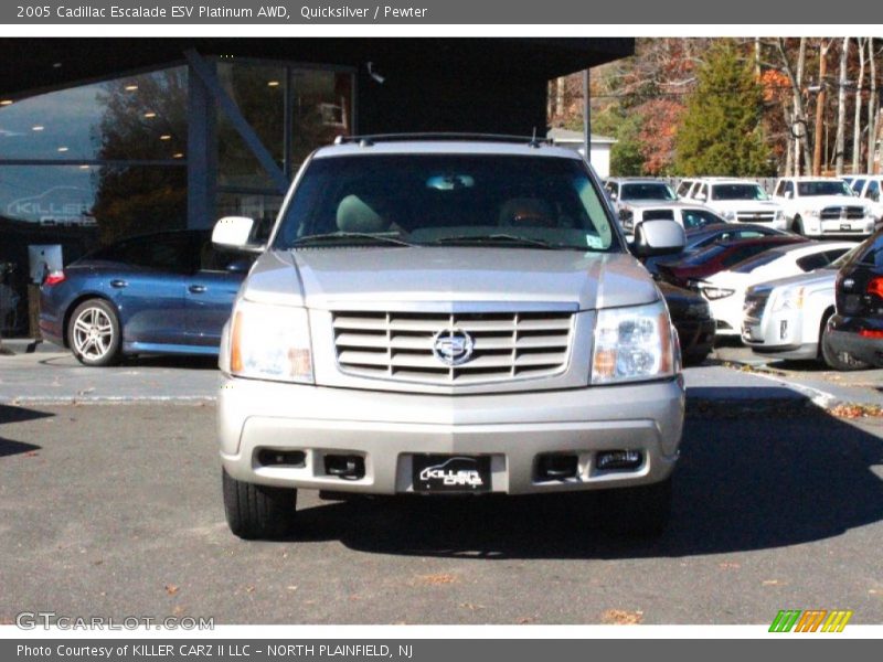 Quicksilver / Pewter 2005 Cadillac Escalade ESV Platinum AWD