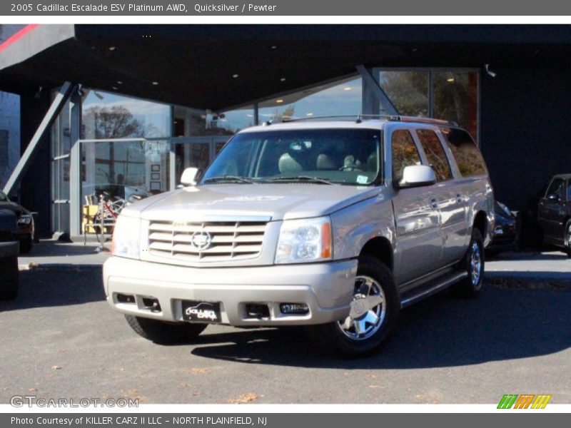 Quicksilver / Pewter 2005 Cadillac Escalade ESV Platinum AWD