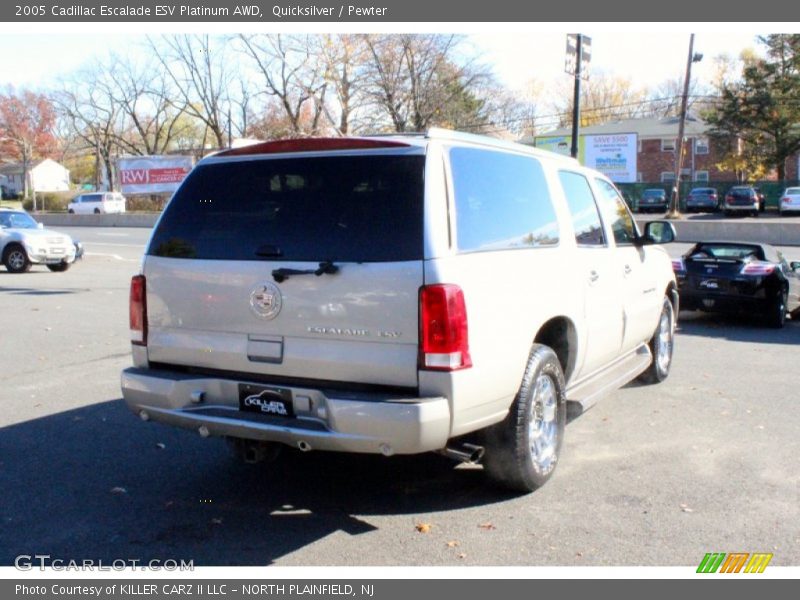 Quicksilver / Pewter 2005 Cadillac Escalade ESV Platinum AWD