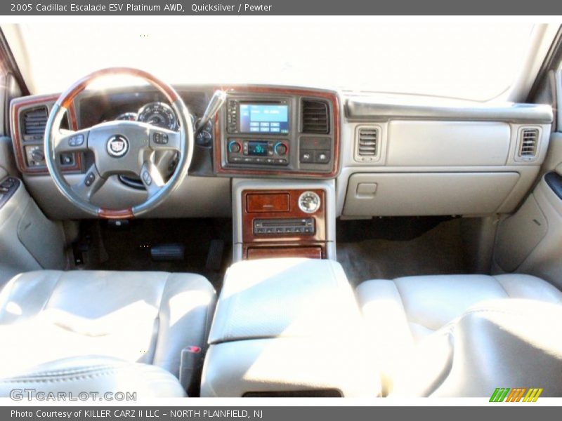 Quicksilver / Pewter 2005 Cadillac Escalade ESV Platinum AWD