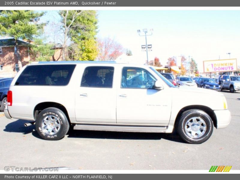 Quicksilver / Pewter 2005 Cadillac Escalade ESV Platinum AWD