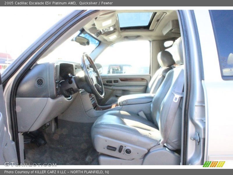 Quicksilver / Pewter 2005 Cadillac Escalade ESV Platinum AWD