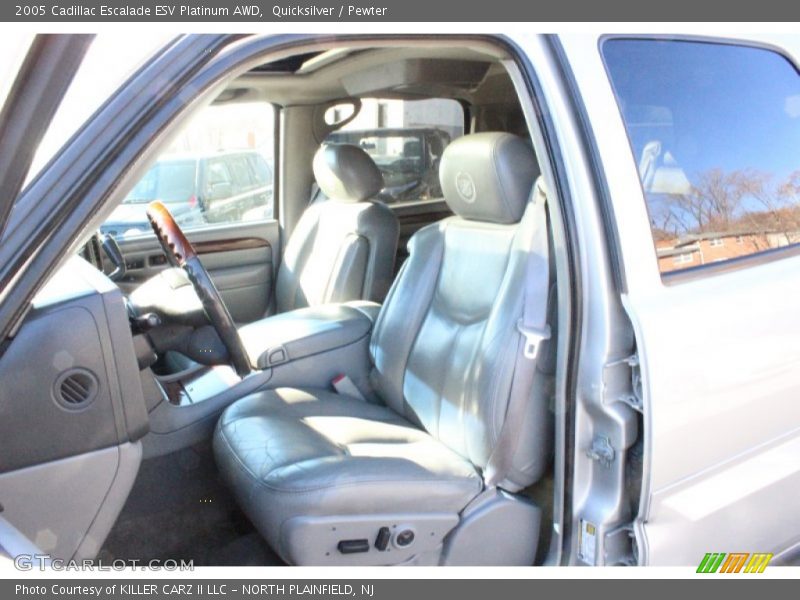 Quicksilver / Pewter 2005 Cadillac Escalade ESV Platinum AWD