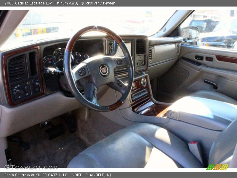 Quicksilver / Pewter 2005 Cadillac Escalade ESV Platinum AWD