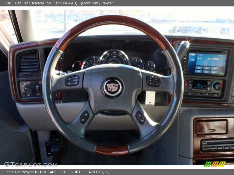 Quicksilver / Pewter 2005 Cadillac Escalade ESV Platinum AWD