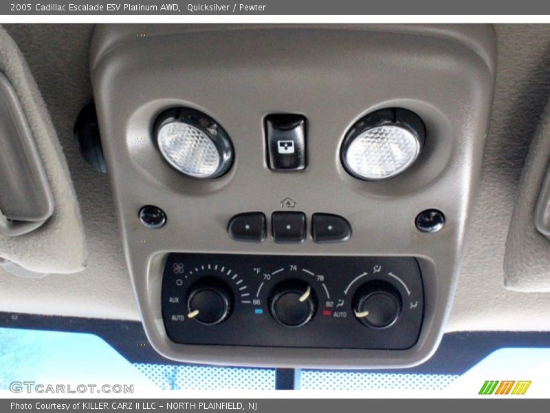 Quicksilver / Pewter 2005 Cadillac Escalade ESV Platinum AWD