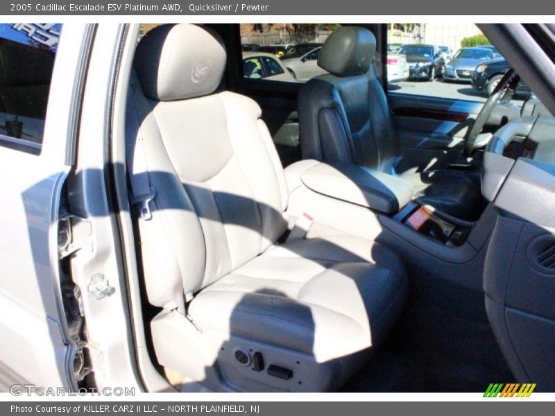 Quicksilver / Pewter 2005 Cadillac Escalade ESV Platinum AWD