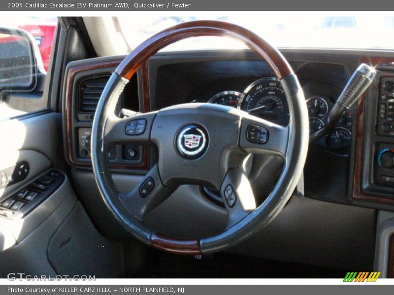 Quicksilver / Pewter 2005 Cadillac Escalade ESV Platinum AWD