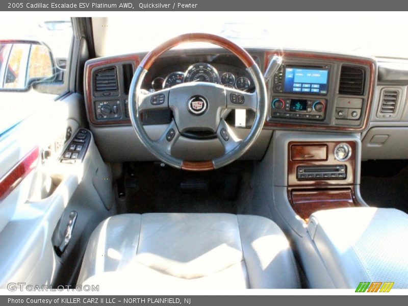 Quicksilver / Pewter 2005 Cadillac Escalade ESV Platinum AWD