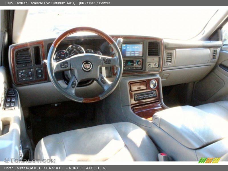 Quicksilver / Pewter 2005 Cadillac Escalade ESV Platinum AWD