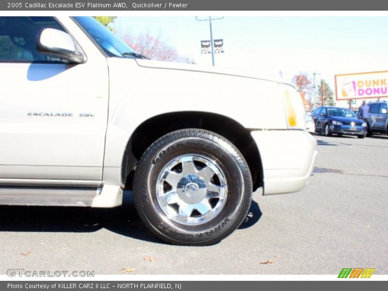 Quicksilver / Pewter 2005 Cadillac Escalade ESV Platinum AWD