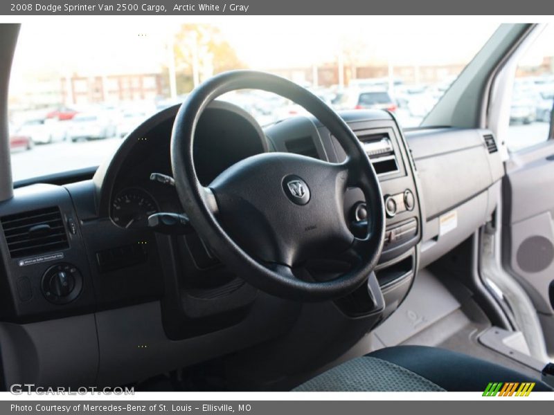 Arctic White / Gray 2008 Dodge Sprinter Van 2500 Cargo