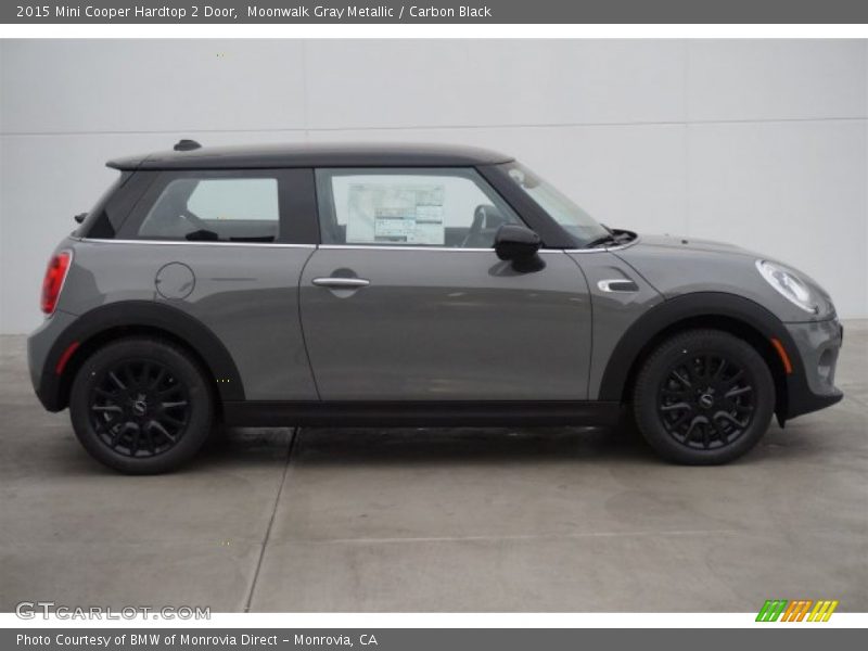 Moonwalk Gray Metallic / Carbon Black 2015 Mini Cooper Hardtop 2 Door