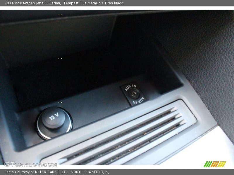 Tempest Blue Metallic / Titan Black 2014 Volkswagen Jetta SE Sedan