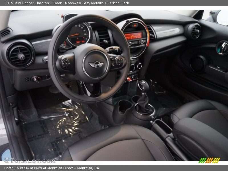 Moonwalk Gray Metallic / Carbon Black 2015 Mini Cooper Hardtop 2 Door