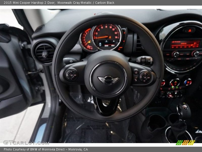 Moonwalk Gray Metallic / Carbon Black 2015 Mini Cooper Hardtop 2 Door