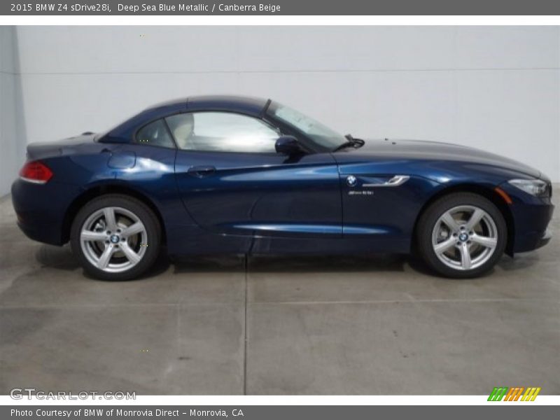  2015 Z4 sDrive28i Deep Sea Blue Metallic