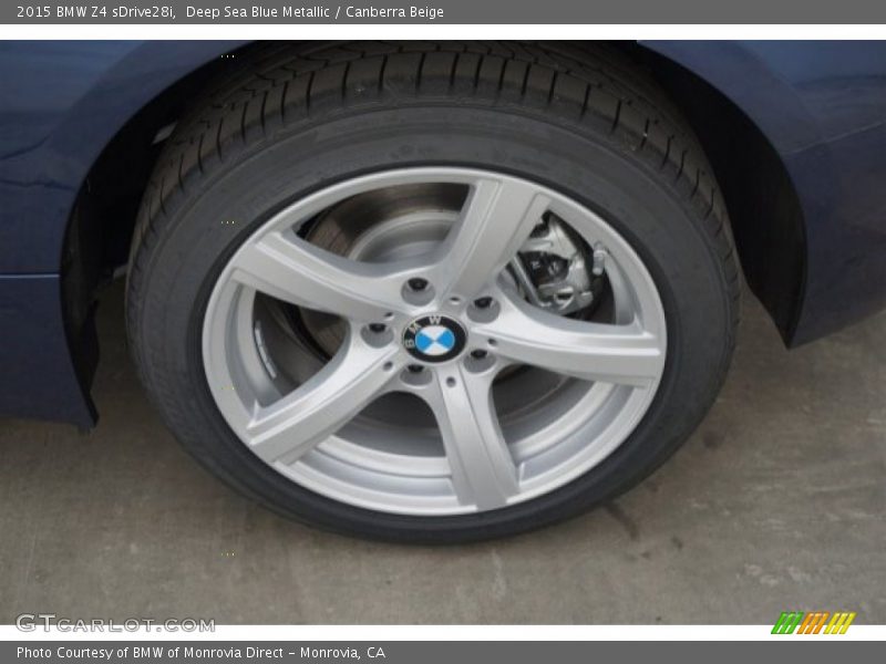  2015 Z4 sDrive28i Wheel
