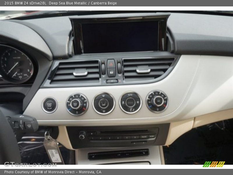 Controls of 2015 Z4 sDrive28i