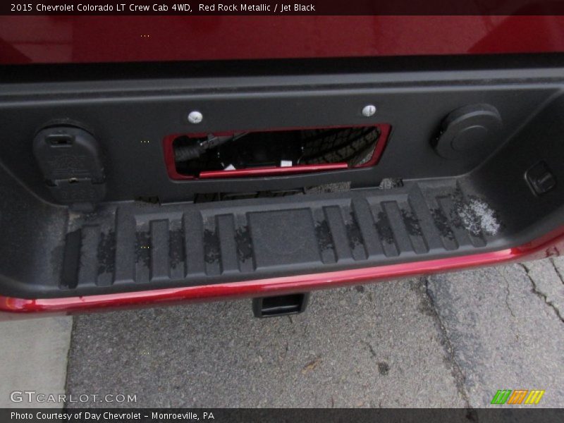 Red Rock Metallic / Jet Black 2015 Chevrolet Colorado LT Crew Cab 4WD