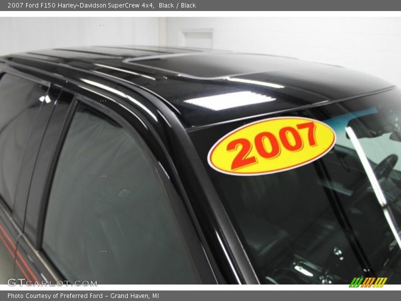 Black / Black 2007 Ford F150 Harley-Davidson SuperCrew 4x4