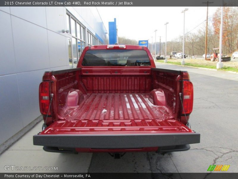 Red Rock Metallic / Jet Black 2015 Chevrolet Colorado LT Crew Cab 4WD