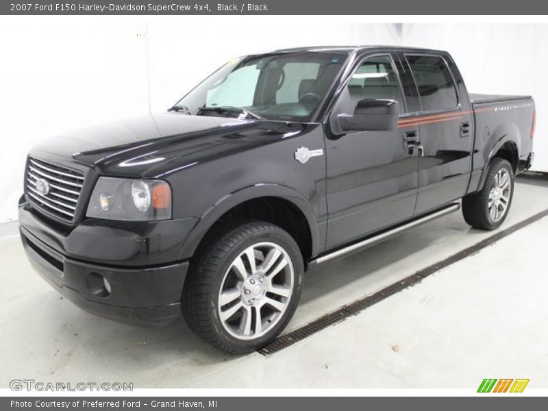 Black / Black 2007 Ford F150 Harley-Davidson SuperCrew 4x4