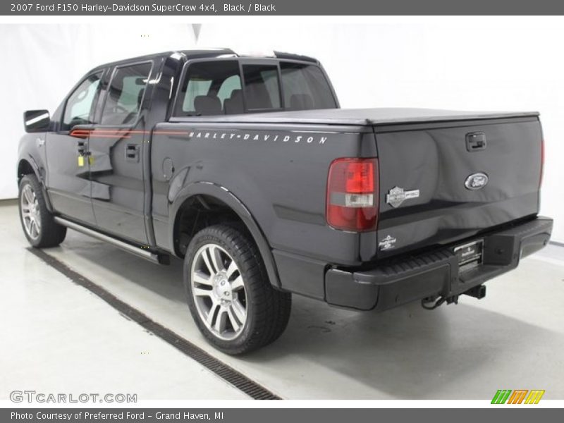 Black / Black 2007 Ford F150 Harley-Davidson SuperCrew 4x4