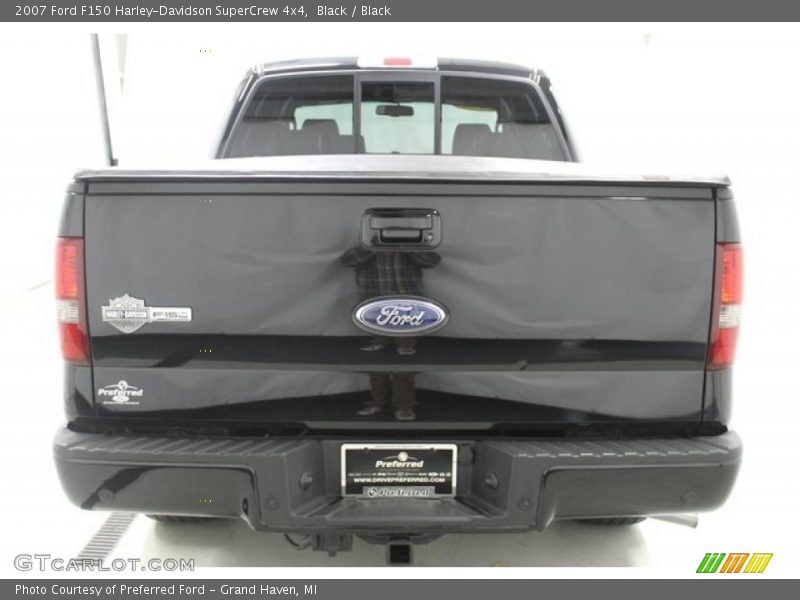 Black / Black 2007 Ford F150 Harley-Davidson SuperCrew 4x4