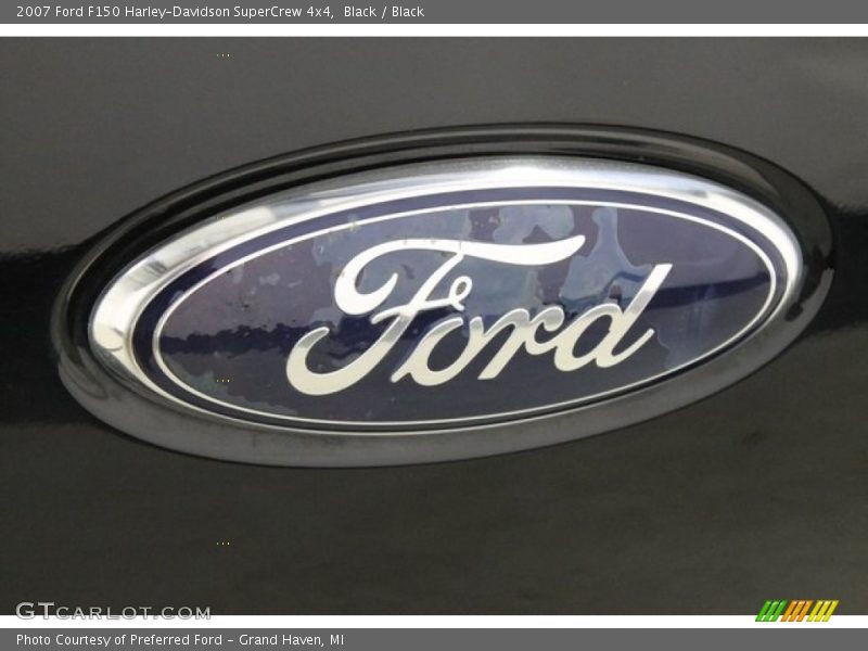 Black / Black 2007 Ford F150 Harley-Davidson SuperCrew 4x4