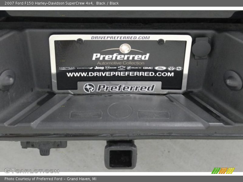 Black / Black 2007 Ford F150 Harley-Davidson SuperCrew 4x4