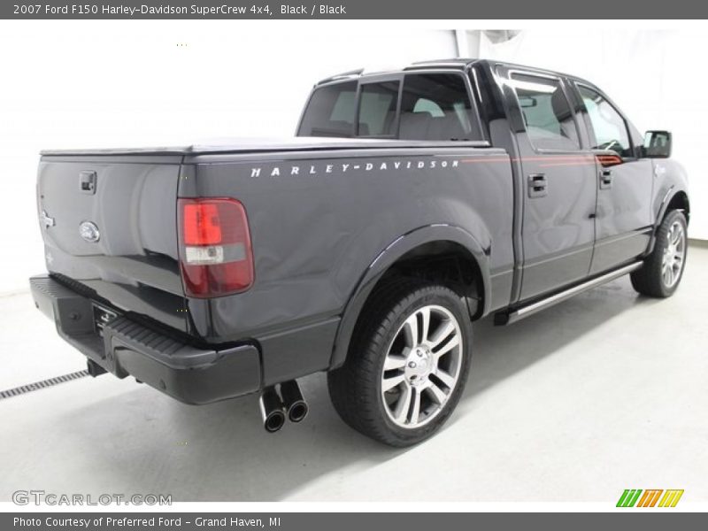 Black / Black 2007 Ford F150 Harley-Davidson SuperCrew 4x4