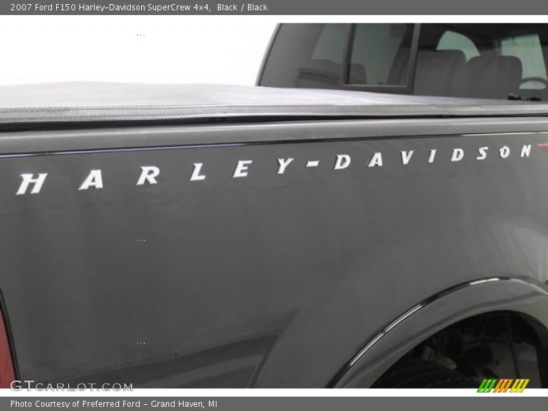 Black / Black 2007 Ford F150 Harley-Davidson SuperCrew 4x4
